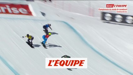 Pereira de Sousa en bronze, Moioli sacrée - Snowboardcross - Mondiaux (F)