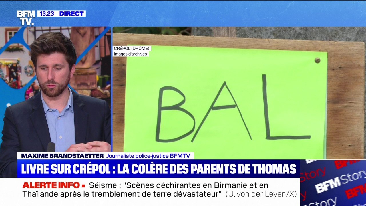 Les parents de Thomas, tué à coups de couteau lors d'une rixe à Crépol, se disent "bouleversés" par la parution d'un livre sur l'affaire