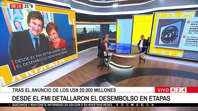 📢 TRAS EL ANUNCIO DE LOS USD 20 MIL MILLONES: DESDE EL FMI DETALLARON EL DESEMBOLSO EN ETAPAS