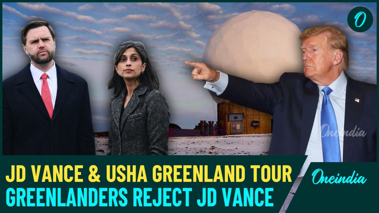 JD Vance to Lands in Greenland Amid Diplomatic Uproar | Denmark Rejects Trump’s Greenland Claims