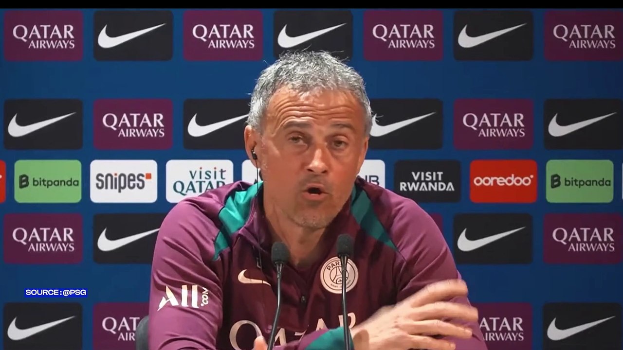 Luis Enrique impressionné par un aspect du jeu de Khvicha Kvaratskhelia