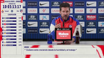 Simeone, sobre su peor semana: “Contra el Madrid ganamos, luego el penalti… puntos suspensivos”