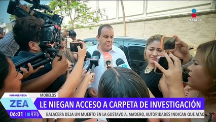 "Aquí estoy dando la cara": Cuauhtémoc Blanco se presenta en la Fiscalía de Morelos
