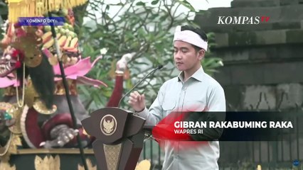 [FULL] Sambutan Gibran Peringati Hari Suci Nyepi di Prambanan: Perkuat Toleransi dan Kerukunan