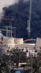 Abu Dhabi: Fire at Yas Waterworld