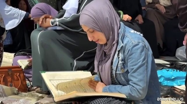 L'ultimo venerdì di preghiera del Ramadan ad Al-Aqsa