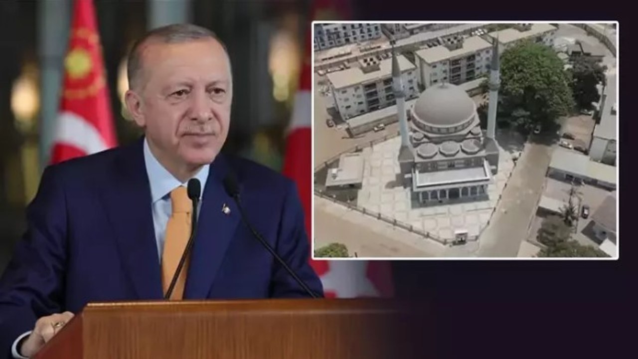 Cumhurbaşkanı Erdoğan, İstanbul’dan canlı bağlantıyla ‘Recep Tayyip Erdoğan Camii’nin Açılış Töreni’ne katıldı