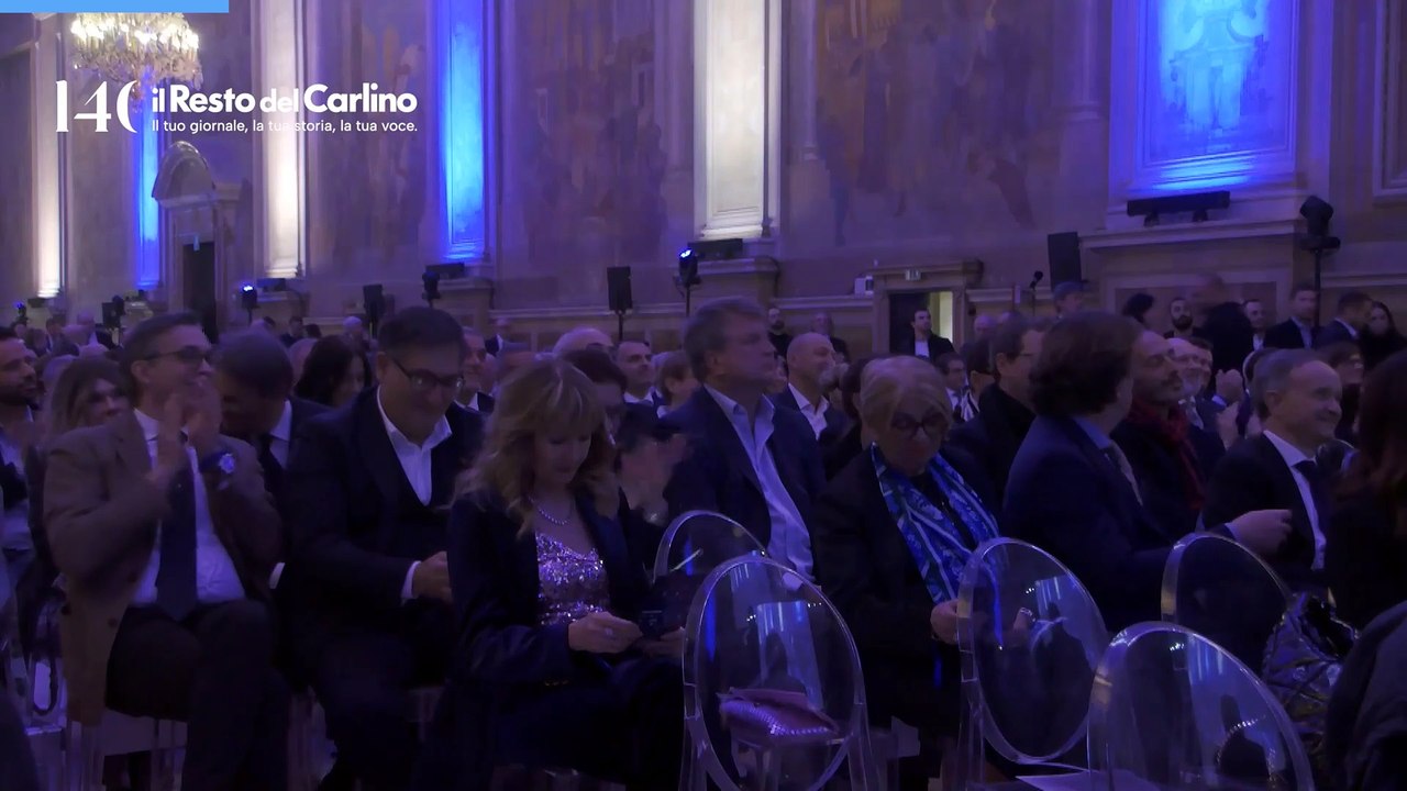 La lezione di Barbera sul palco del Carlino