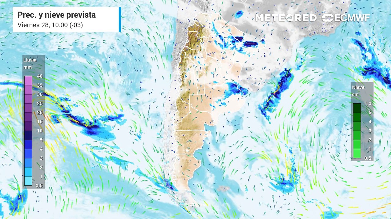 Domingo riesgoso, con tormentas fuertes a severas avanzando por el centro de Argentina: los detalles de Meteored
