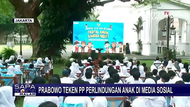 Presiden Prabowo Sahkan PP Perlindungan Anak, Medsos untuk Anak Lebih Aman?