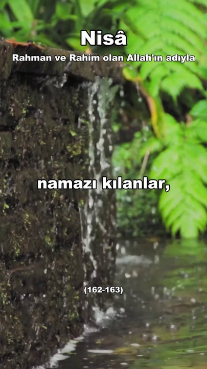 254-) Nisa (162-163) Türkçe Kuran Hatmi  #shortvideo #hatim #psikoloji #kuran #motivasyon