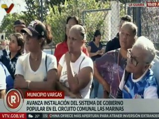 La Guaira I Instalación del Sistema de Gobierno Popular Las Marinas avanzan con servicios públicos