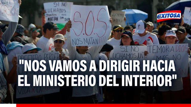 Artistas marcharán HOY contra la inseguridad: Nos vamos a dirigir hacia el Mininter