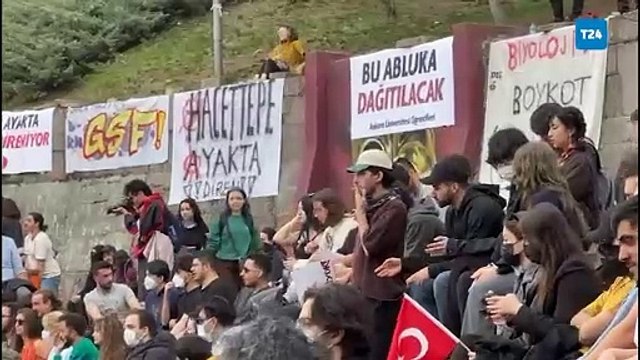 Ankara’da üniversite öğrencileri Seymenler Parkı’nda: Üniversiteler bizimdir, bizimle özgürleşecek