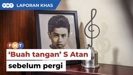 Raja lagu raya S Atan tinggalkan ‘buah tangan’ sebelum pergi