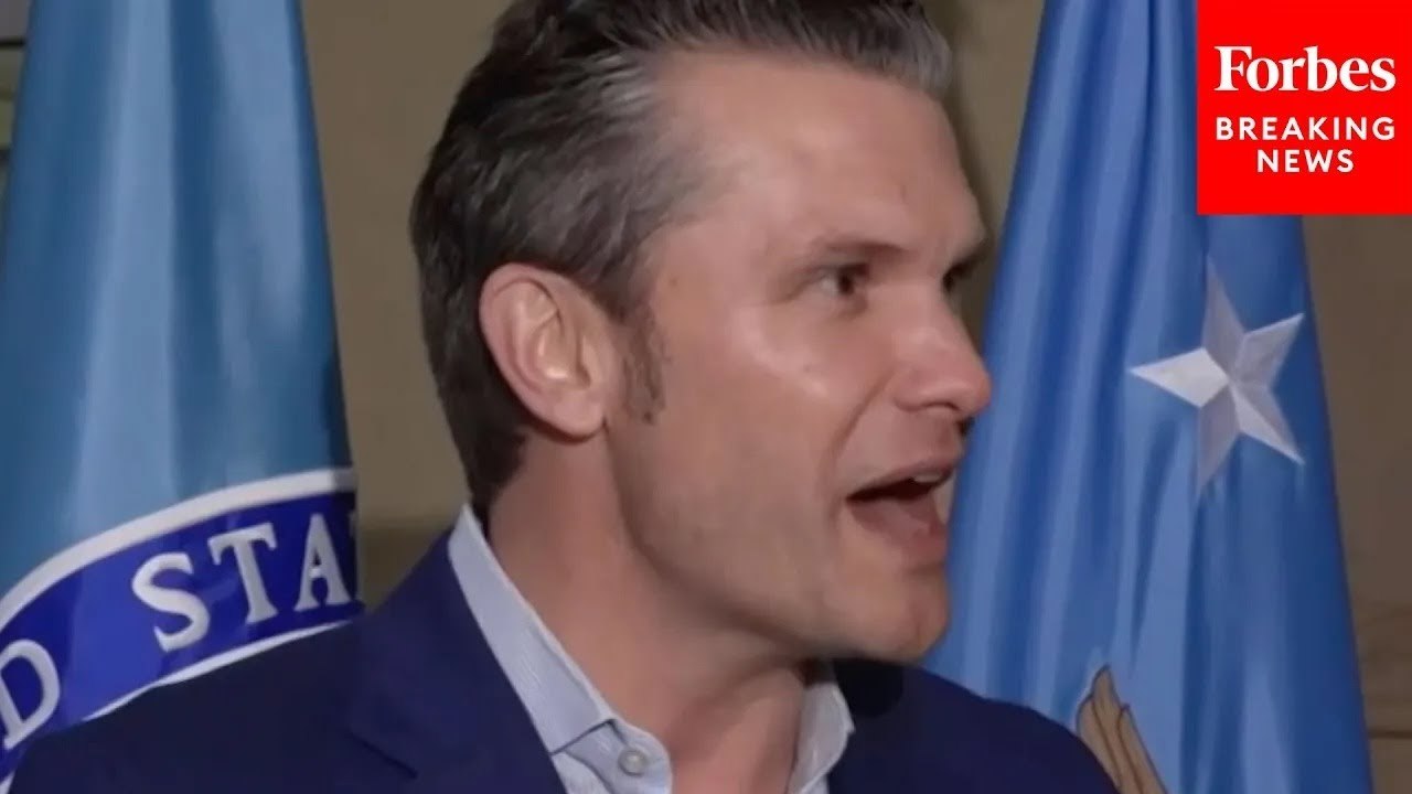 Sec. Pete Hegseth Holds Press Briefing In The Philippines Amid Growing Signal Scandal
