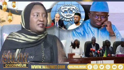 Khady D.Gaye Raille Fada Et Le FDR Et Balance Des Révélations Sur Les Conclusions Du FMI