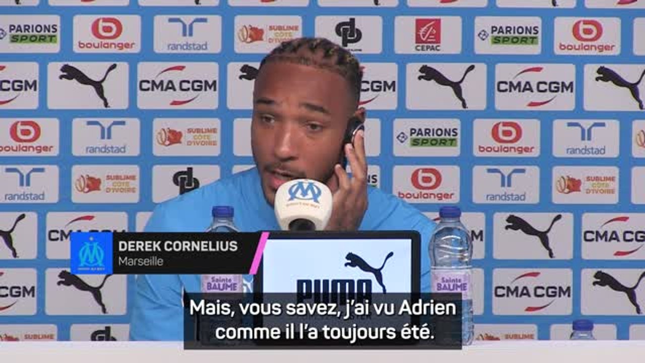 Marseille - Cornelius sur Rabiot : “Les gens oublient que nous sommes des êtres humains”
