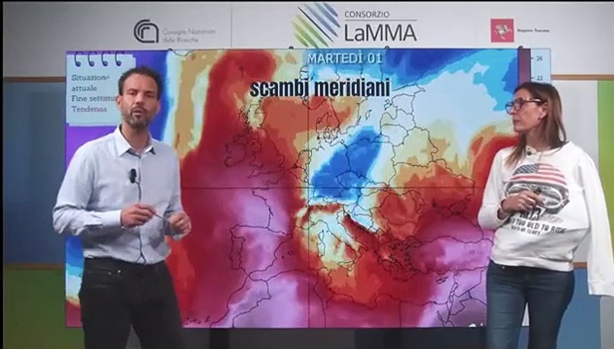 Meteo Toscana, le previsioni del Lamma per la prossima settimana