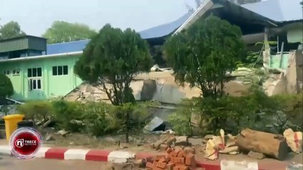 Un fuerte terremoto de magnitud 7,7 sacude Birmania y Tailandia