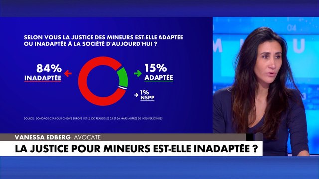 Vanessa Edberg : «Le choc carcéral est indispensable pour le mineur qui a commis l'infraction»