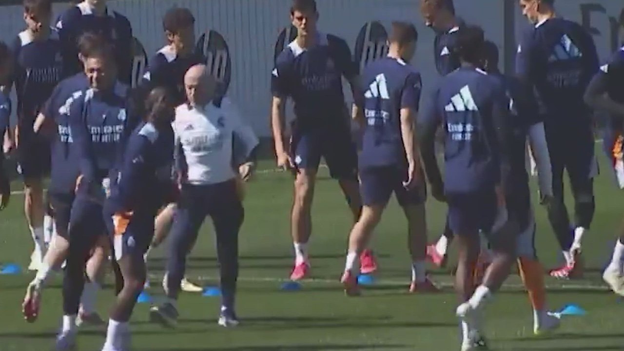 El troleo de Mbappé a Vinicius en el entrenamiento que ya es viral:  la dupla, in fraganti