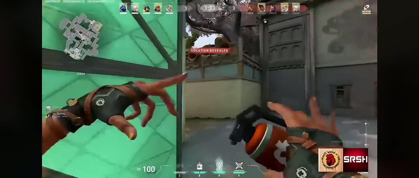 Ace using Raze