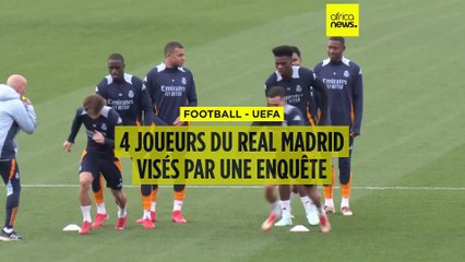 Football : 4 joueurs du Real Madrid visés par une enquête disciplinaire