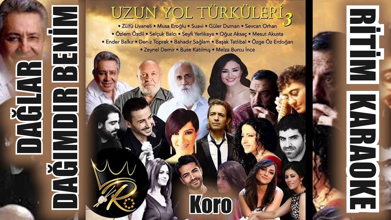 Dağlar Dağımdır Benim - Koro ✩ Ritim Karaoke (Elazığ Hüseyni Minör 10/8 Curcuna Anonim)