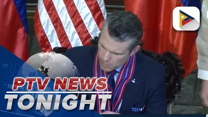U.S. Defense Sec. Hegseth arrives in PH, visits Camp Aguinaldo