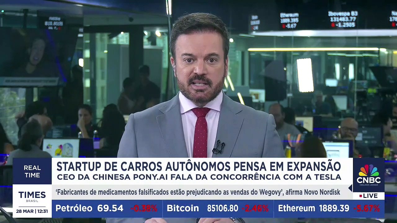 CEO da Pony.ai fala sobre robôs táxis e desafios globais | CNBC BREAKING