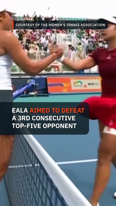 Dream run ends: Alex Eala falls to Jessica Pegula in Miami Open heartbreaker