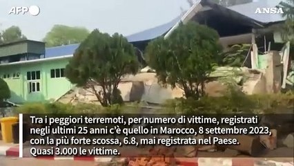 Dal Myanmar ad Haiti, le peggiori scosse in 15 anni