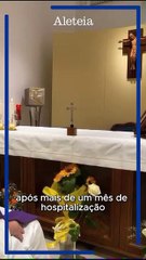 Papa de Volta para Casa Santa Marta