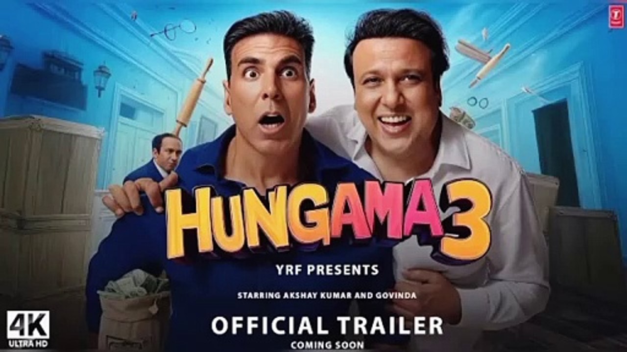 HUNGAMA : Part 3 - Trailer (2025) | Akshay Kumar, Govinda | Priyadarshan | Release Date | T-series