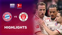 Bayern Munich 3-2 St. Pauli | Bundesliga 24/25 Match Highlights
