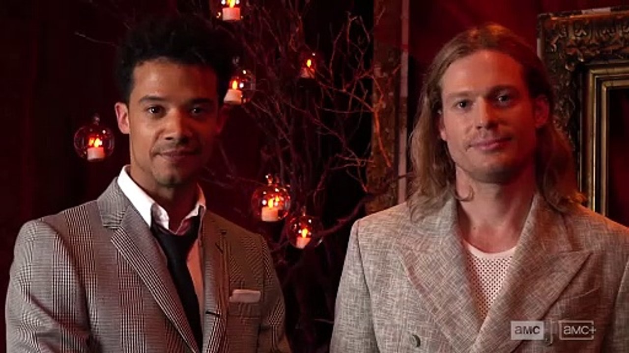 Interview with the Vampire (2022) Season 2 Red Carpet Premiere Cast Interviews (1080p) - Jacob Anderson, Sam Reid, Assad Zaman, Luke Brandon Field, Delainey Hayles, Eric Bogosian (Five Clips Merged Together)