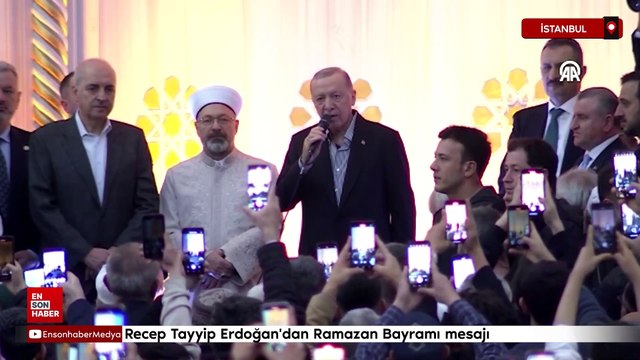 Recep Tayyip Erdoğan'dan Ramazan Bayramı mesajı
