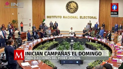 Campañas judiciales inician sin financiamiento público ni privado