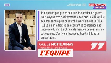 Motiejunas : « Pas une déclaration de guerre » - Basket - NBA Europe