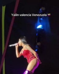 ¡Yailin 'La Más Viral' en su primer concierto en Venezuela!