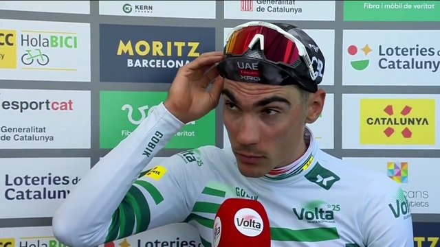 Cycling - Volta a Catalunya 2025 - Juan Ayuso : We have to fight for every second... it's an advantage to get the leader jersey