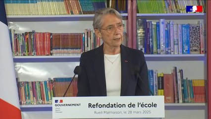 Elisabeth Borne dévoile les modalités de la nouvelle formation des professeurs