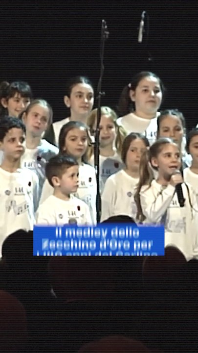 Il medley dello Zecchino d'Oro per i 140 anni del Carlino