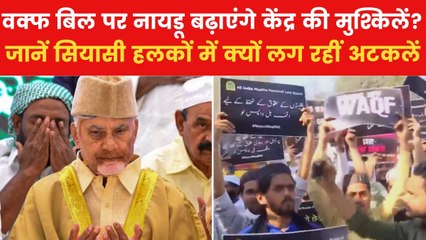 चंद्रबाबू नायडू का वो बयान, जिससे वक्फ बिल पर बीजेपी की बढ़ सकती है टेंशन, देखें