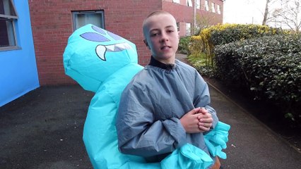 Pupil Harrison Jones from Summerhill School, Kingswinford, is running to raise money for Young Minds UK.