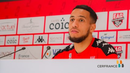 EAG - Stade Lavallois : le point presse de Amine Hemia