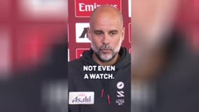 'We don't deserve a bonus this season' - Guardiola
