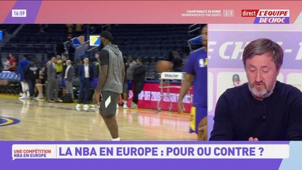 NBA en Europe : Pour ou contre ? - L'Équipe de Choc - extrait