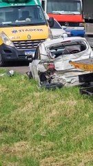 Acidente com Tesla no Contorno Leste deixa Ferido 🚗